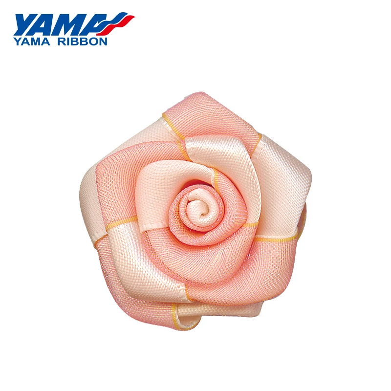 

YAMA Rose Flower Diameter 35mm±3mm 100pcs/bag Organza Stain Ribbons for Crafts Festival Home Decoration