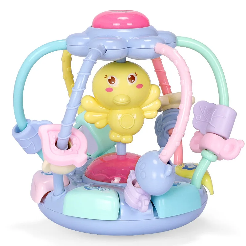 

Children Teether Rattle Music Story Machine Infants Glue Ball Baby Educational Early Learning Machine Manufacturers Direct Selli
