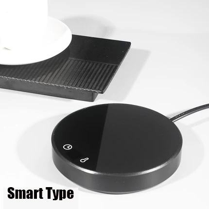 smart type black Xiaomi Mijia Youpin Подогрев воды грибообразное основание теплая чашка 55 градусов постоянная температура теплый подстаканник 2 регулировка температуры - Цвет: smart type black