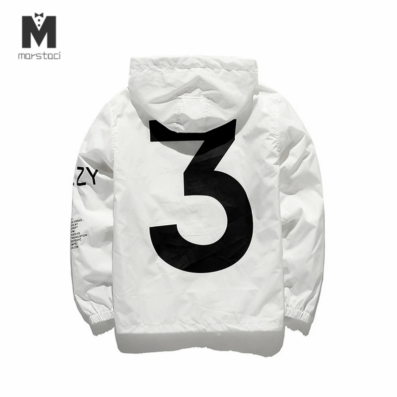 Дропшиппинг Новинка 2019 Лидер продаж Kanye West Y3 Сезон 3 ветровка для мужчин и женщин