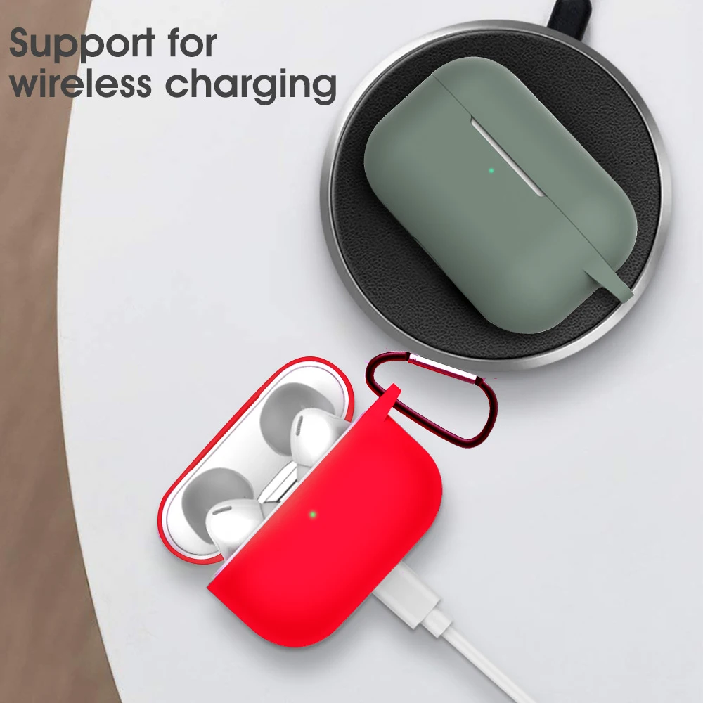 Для Airpods pro, зарядное устройство для наушников, коробка, мягкий яркий защитный милый чехол для Apple Airpods 3, Bluetooth, чехол для наушников