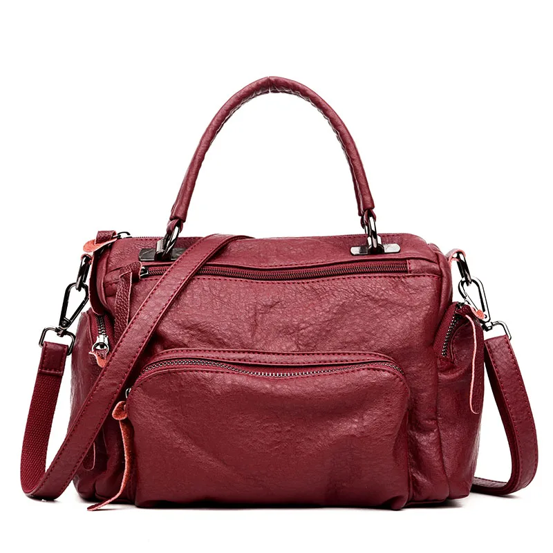 HOT Vrouwen Draagbare Vrouwelijke PU Lederen Handtassen Dame Schouder tas Office Dames Hobos Bag Totes Reizen Boodschappentassen HOT Vrouwen Draagbare Vrouwelijke PU Lederen Handtassen Dame Schouder tas Office Dames Hobos Bag Totes Reizen Boodschappentassen
