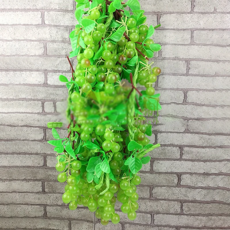

Simulation Fruit Lemon Grape Restaurant Home Hanging Garden Decoration 45CM PVC Simulated Fruit For Decorating Homes