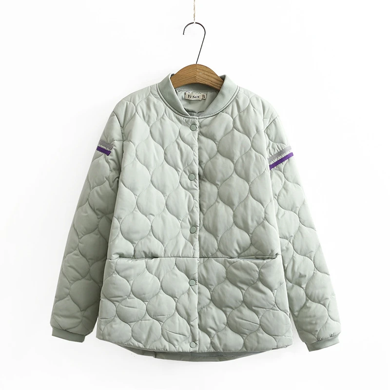 NewBang 4XL Plus Size Lightweight Cotton Coat Women Winter Warm Baseball  Collar Coat With Button Female Slim Jackets|Parkas| - AliExpress