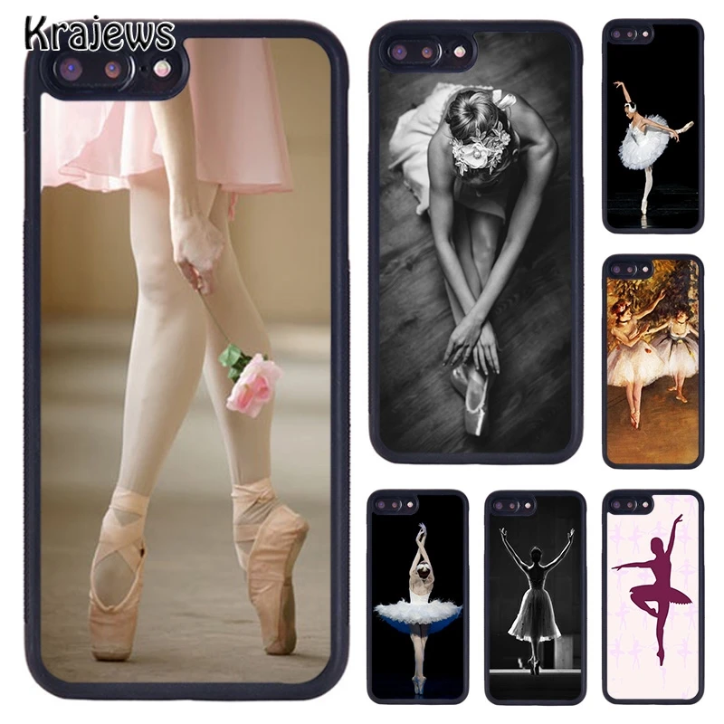 Чехол для телефона с изображением балерины танцовщицы iPhone 5 6 S 7 8 Plus 11 12 13 Pro X XR XS Max