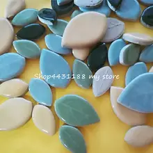 200 г DIY креативный ручной декор листья фарфоровый Мозаичный Кристалл живопись фон стены мозаика