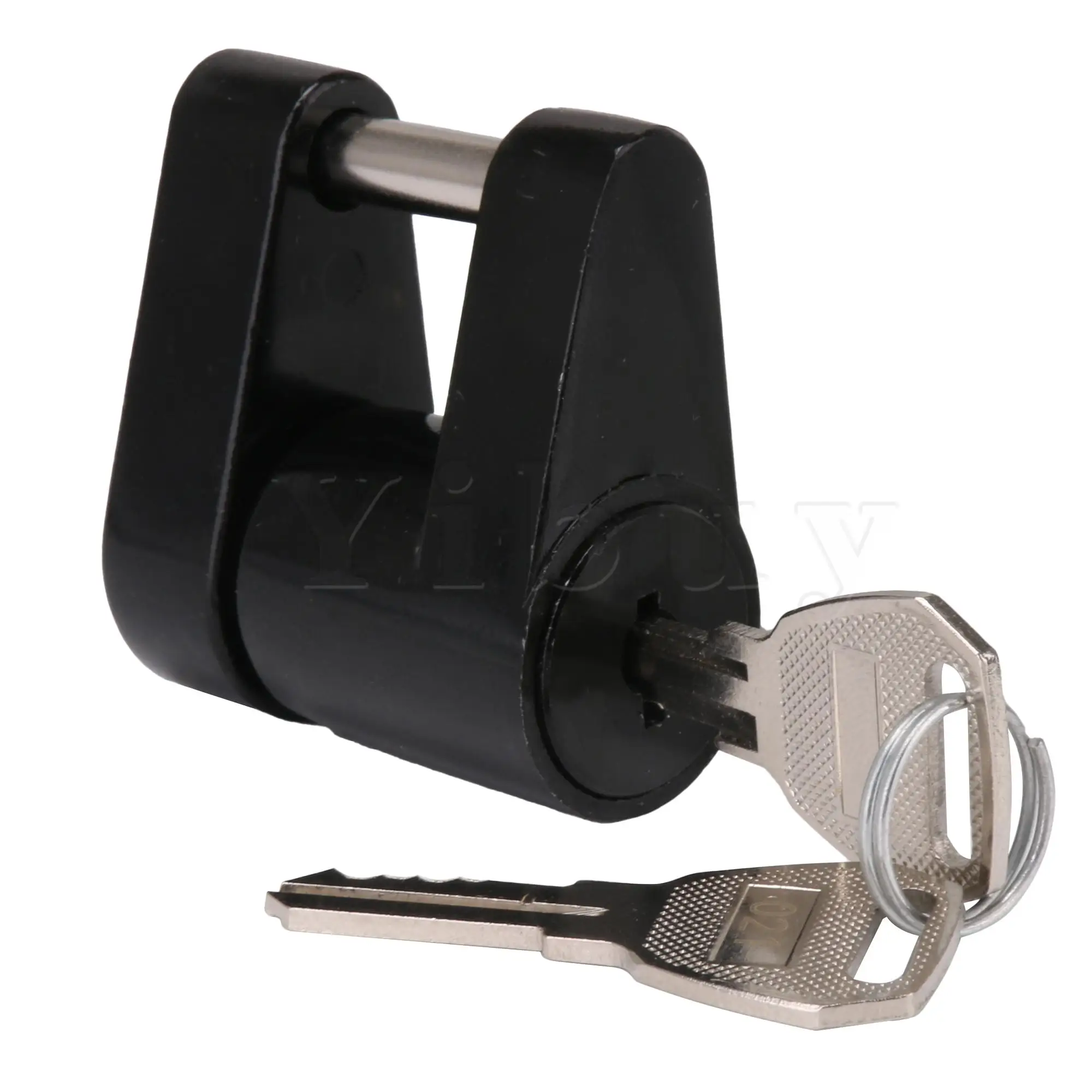 Zinc Alloy 1/4 Inch Coupler Latch Hitch Lock Black for Trailer Truck | Обустройство дома