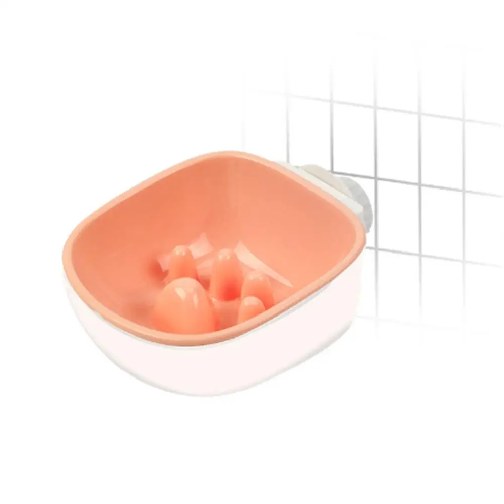 thumbnail image 1 of Cuenco colgante para mascotas, jaula para perros y gatos, comedero fijo, fácil limpieza, cuencos de comida antiatragantamiento para cachorros, alimentación lenta, plato de agua potable para gatitos, 1 of 5