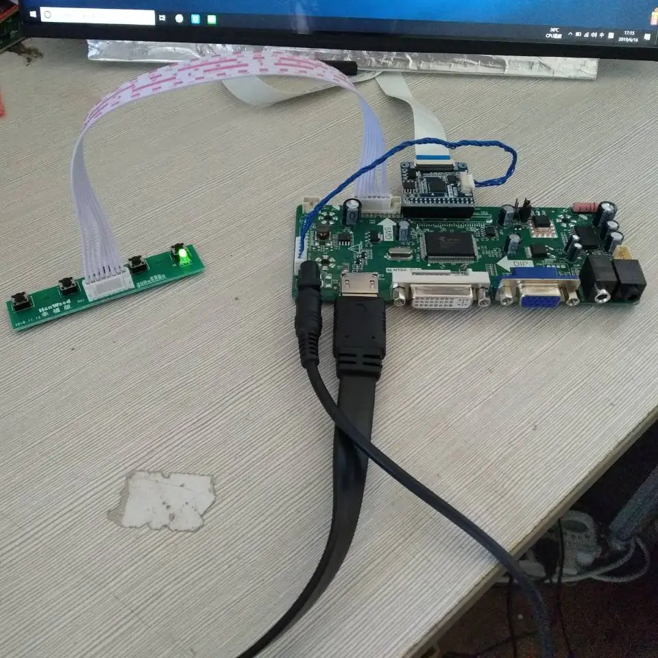  N173HCE-E31 1920x1080 LCD LED Panel + M.NT68676 driver board controller kit VGA HDMI Audio 17.3 inc - 4000073209185