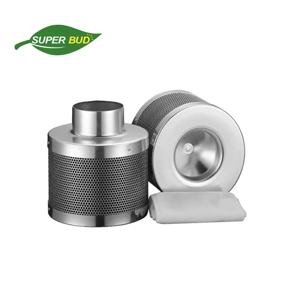 4 Inch Air Carbon Filter with Australia Virgin Charcoal Air Purifier