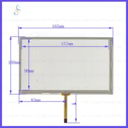 Zhiyusun Новый 165 мм * 100 мм Оригинал рукописный 7 дюймов dvd-навигации gps сенсорный экран панели Бесплатная доставка 165*100