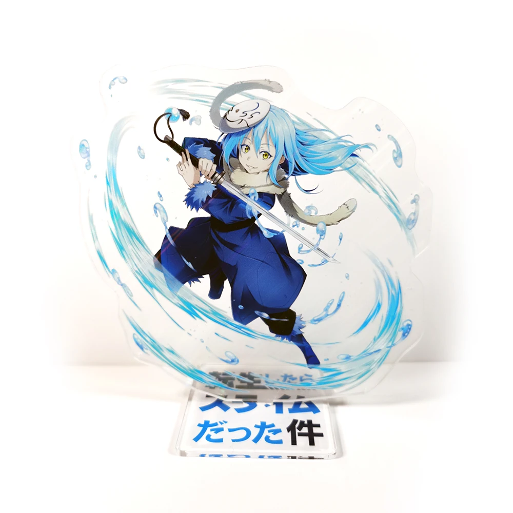 Tensei shitara Slime Datta Ken That Time I Got Reincarnated as a Slime Rimuru Tempest battling acrylic stand figure cake topper