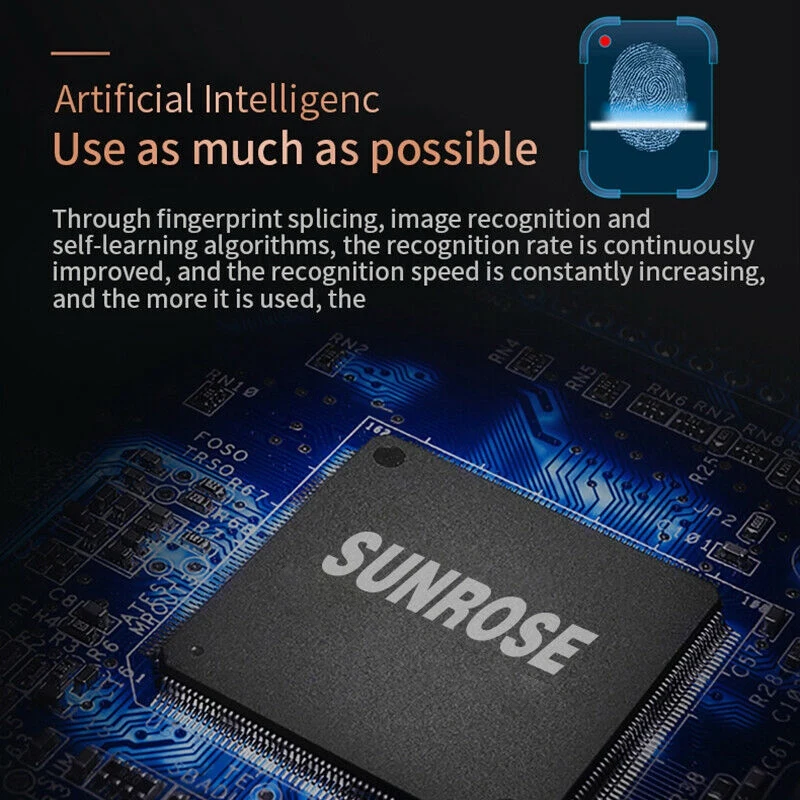 Sunrose биометрический USB считыватель отпечатков пальцев безопасности шифрование