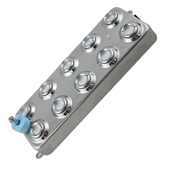 

10 Head Fog Machine Mist Maker Industrial Humidifier Ultrasonic Spray Water Fountain Pond Atomizer Without Power Supply