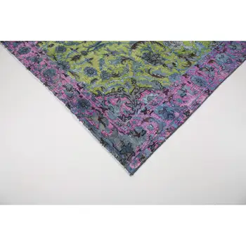 

170x264 Cm Pink Handmade Over Dyed Rug-6x9 Ft