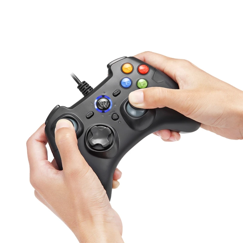 EasySMX ESM-9100 геймпад джойстик игровой контроллер с вибрационной кнопкой Джойстик Геймпад для ПК PS3 Android телефон