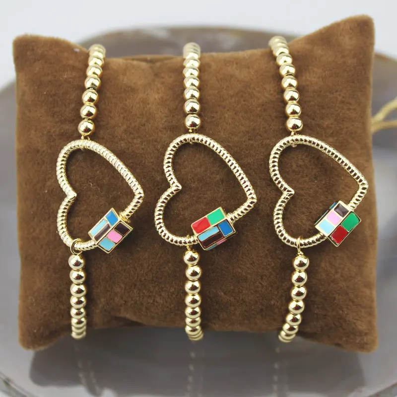 Регулируемый 5 шт./лот стиль cz браслет, модный кубический циркон Застежка Шарм компонент, ручной работы diy браслет ювелирные изделия дешево