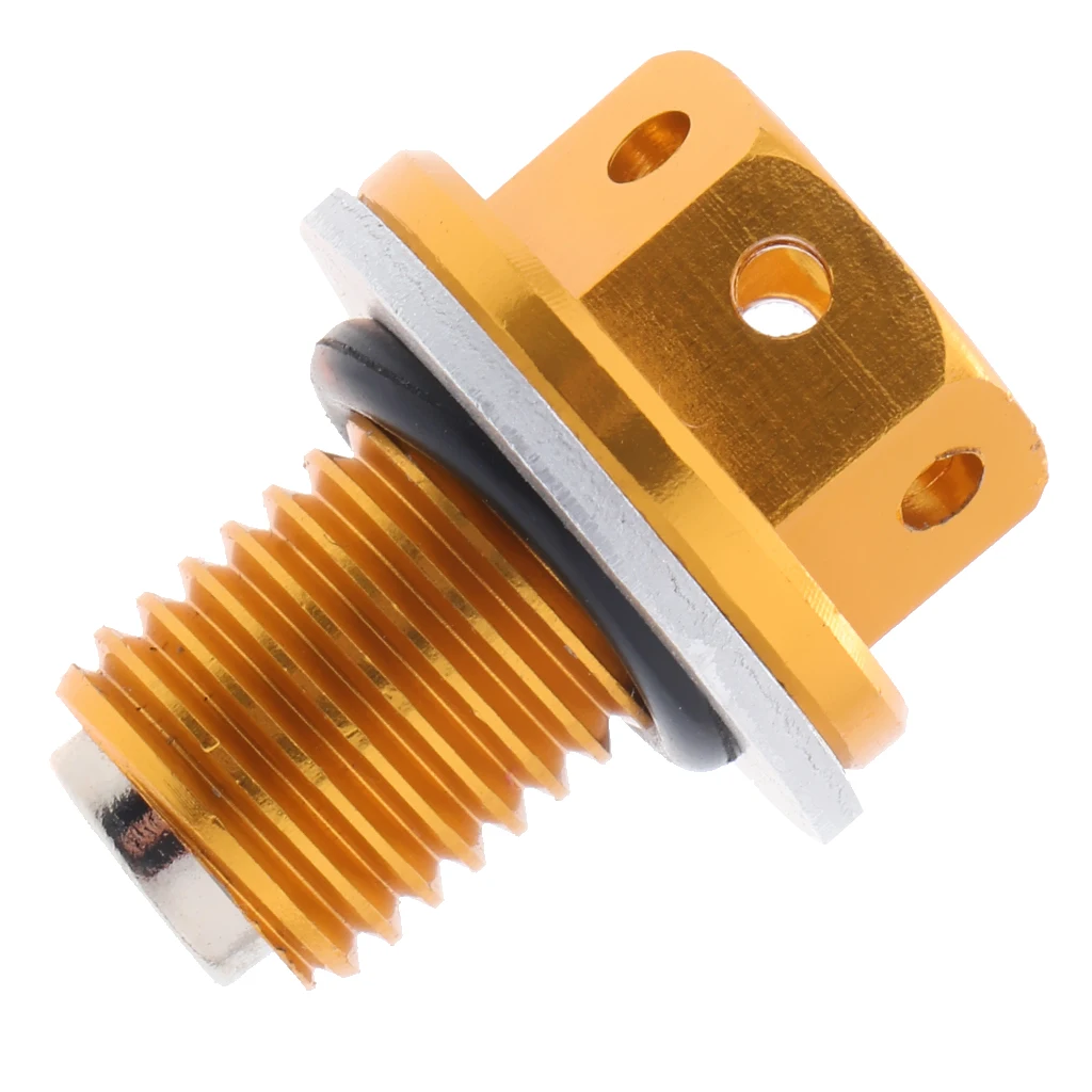 Metal Magnetic Car Engine Oil Pan Drain Plug  Bolt Nut Screw M12 For ATV Motorcycle