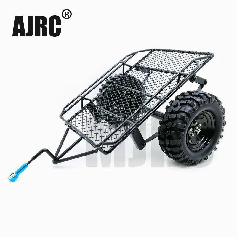 Осевой SCX10 1/10 металлический Сцепной прицеп 220*205 мм для RC Crawler 90046 90047 90053 TRX4 D90 CC01 D110