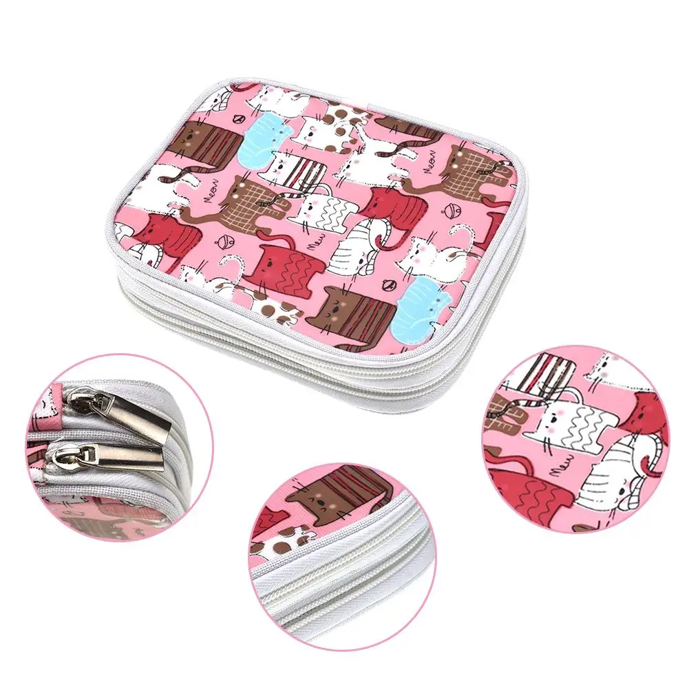 Сумка для вязания пустая сумка крючком хранения чехол набора шитья ножниц