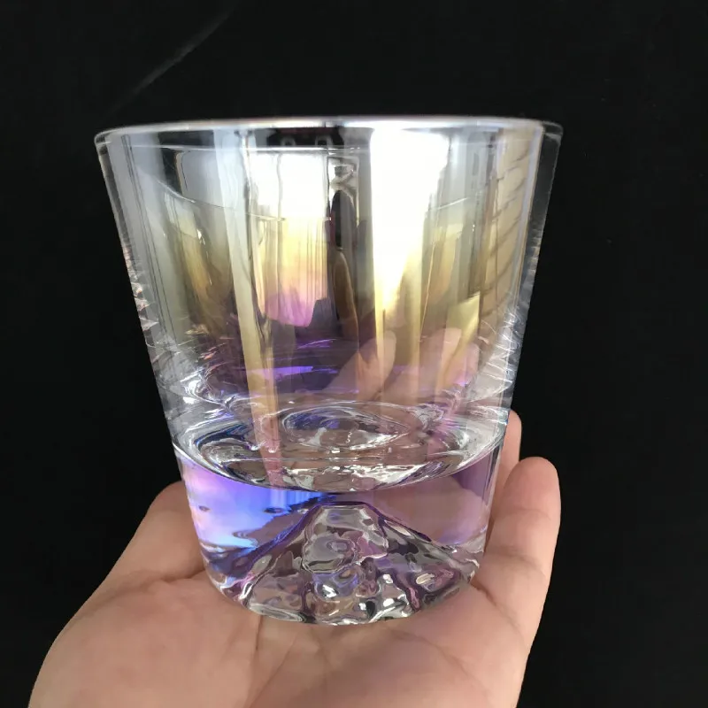 Fuji Кубок горный снег Япония Хрустальная чашка воды ручной работы виски вина
