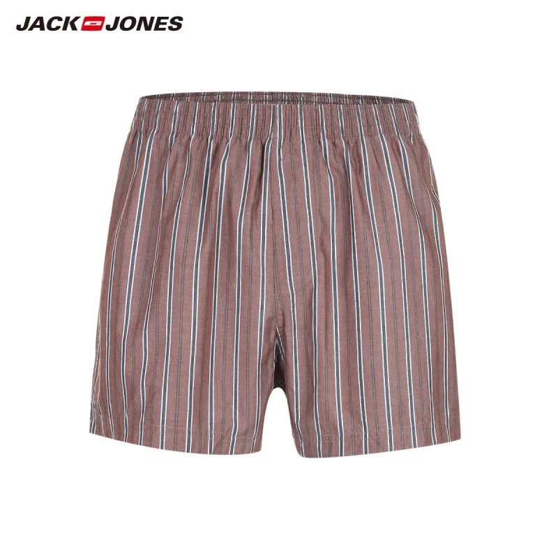 Мужские трусы боксеры с принтом JackJones 100% хлопок мужские шорты 219192512|Боксеры| |
