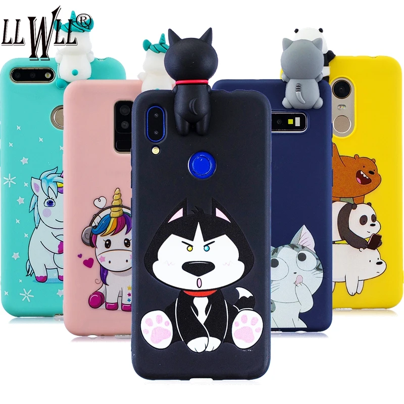 Чехол для Honor 10 Lite мультяшный чехол с хаски игрушками куклами силиконовые чехлы