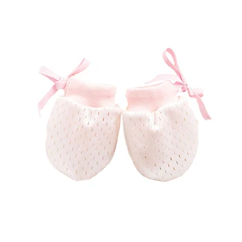 

1pair Soft Anti Scratching Adjustable Cute Boy Summer Baby Gloves Protection Face Thin Style Newborn Mittens Accessories Gift