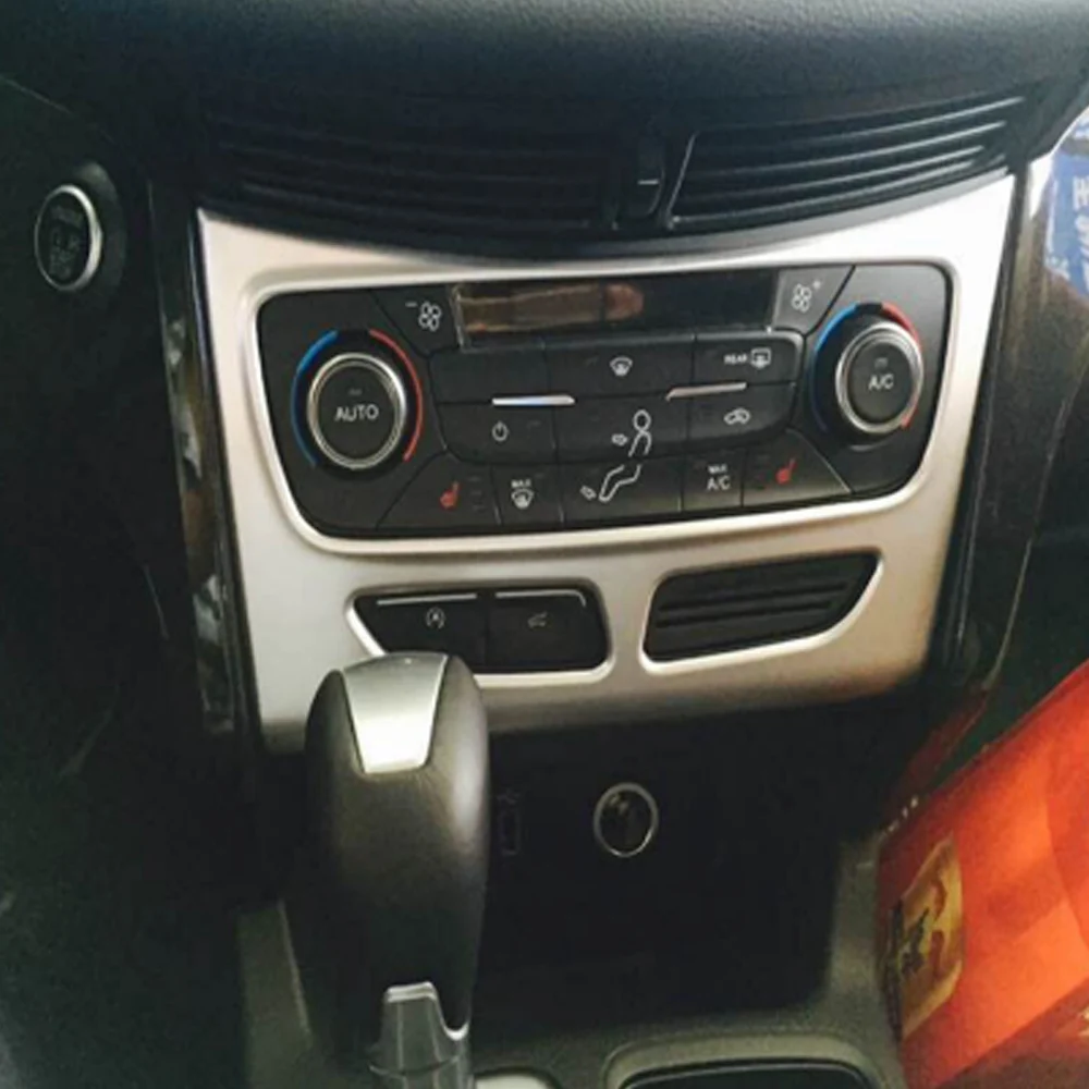 Для Ford Kuga ESCAPE декоративная рамка для Центральной приборной панели рамка Крышка обрезная рамка аксессуары для интерьера