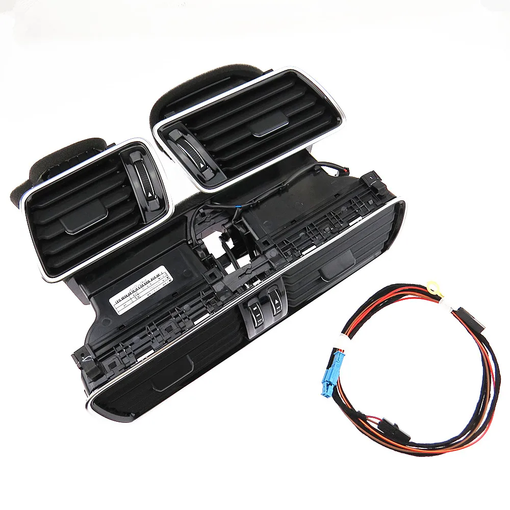 SCJYRXS OEM автомобиль LHD Chrome фортепиано Краски приборной панели холодного воздуха