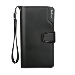 Luxury Men Wallets Fashion Long High Quality Card Holder Male Purse Zipper & Hasp Large Capacity Brand PU Leather Wallet For Men