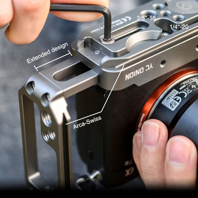 YC Onion A73 L Plate for Sony A7M3 A7R3 L-Bracket