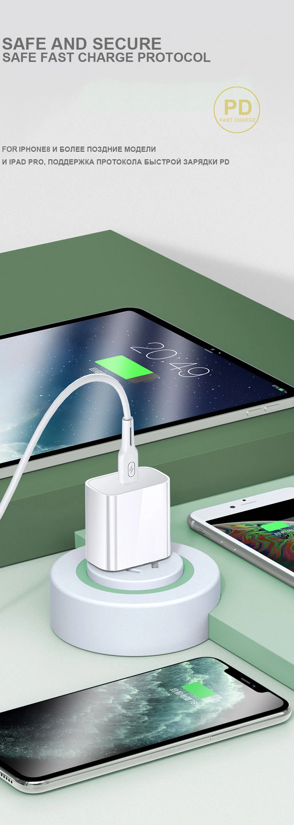 usb c 5v 3a For Apple Original 20W Fast Charger For iPhone 12 13 11 Pro Max Mini XS XR SE PD Quick Charger USB C To Type C Fast Charge Cable usb quick charge