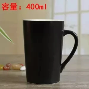 Ceramic Cup Mark Cup Milk Breakfast Cup Large Capacity Advertising Cup Logo Custom Coffee Cup Coffee Cup Travel Ceramic Mug - Цвет: 400ML