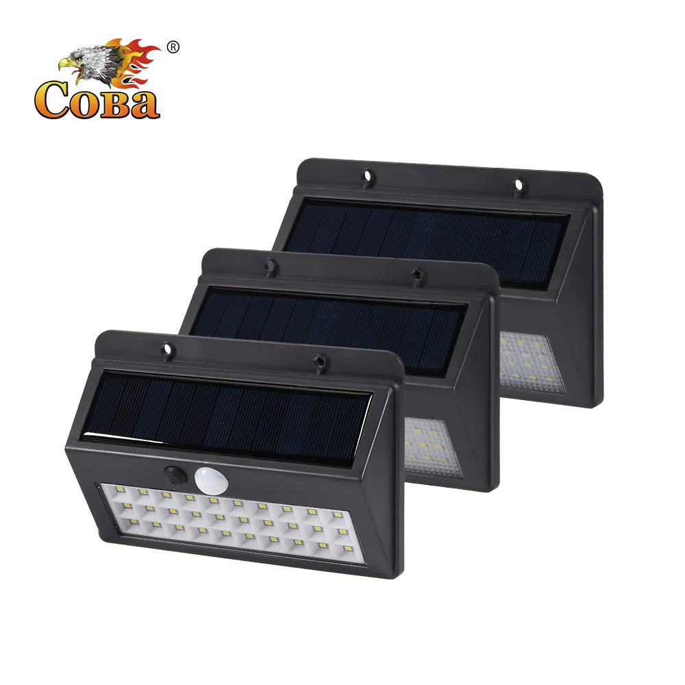 

Coba solar light outdoors led solar lamp 30/45/60 cob emergency light outside waterproof wall automatic light super bright
