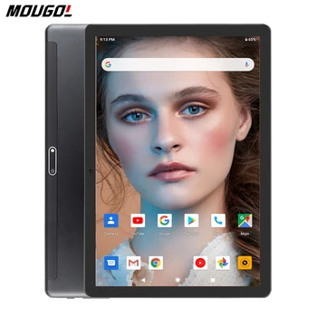 

Global Language Version Tempered 2.5D 10 inch tablet PC 3G Android 9.0 Quad Core 32GB ROM WiFi GPS 10.1 IPS Gifts+64GB TF Card