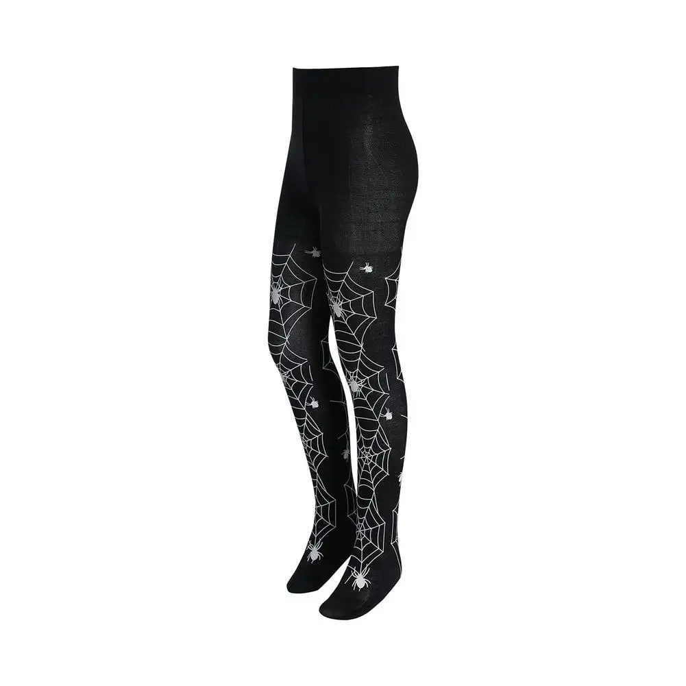 Baby Girl Halloween Bat Spider Web Pumpkin Printed Tights Pantyhose 13-16Y Kids Children Holiday Festival Socks Stockings Leggin girls halloween tights