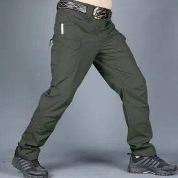 

Nice Pop Men Tactical Pants Military Cargo Pants Men VogueWorkout Pant Trousers Army Style Combat Baggy Trousers Joggers Pants