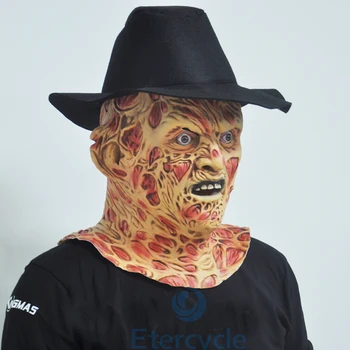 

Halloween Horror mask Party cosplay Freddy Krueger Halloween masks Adult Rot Face Scary Mascara Terror Latex