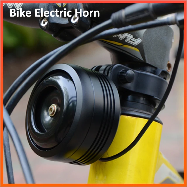 Fahrrad Glocke Elektrische Horn mit Alarm Super Sound für Roller MTB Bike  USB Lade 1300mAh Sicherheit Anti-diebstahl alarm 125db Laut - AliExpress