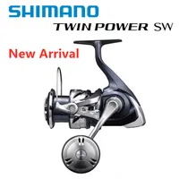 New 2021 Shimano Twin Power Twinpower SW 4000 5000 6000 8000 10000 14000 Jigger Saltwater Spinning Fishing Reel