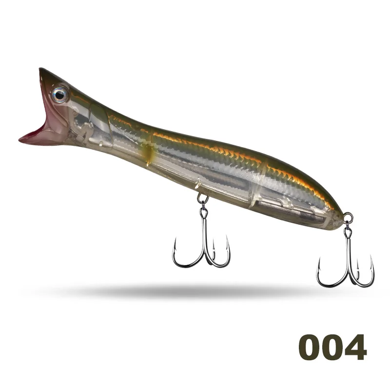 004 Hunthouse fishing panic popper trolling LW602 195 мм 111 г жесткая приманка для ловли рыбы из АБС-пластика - Цвет: 004