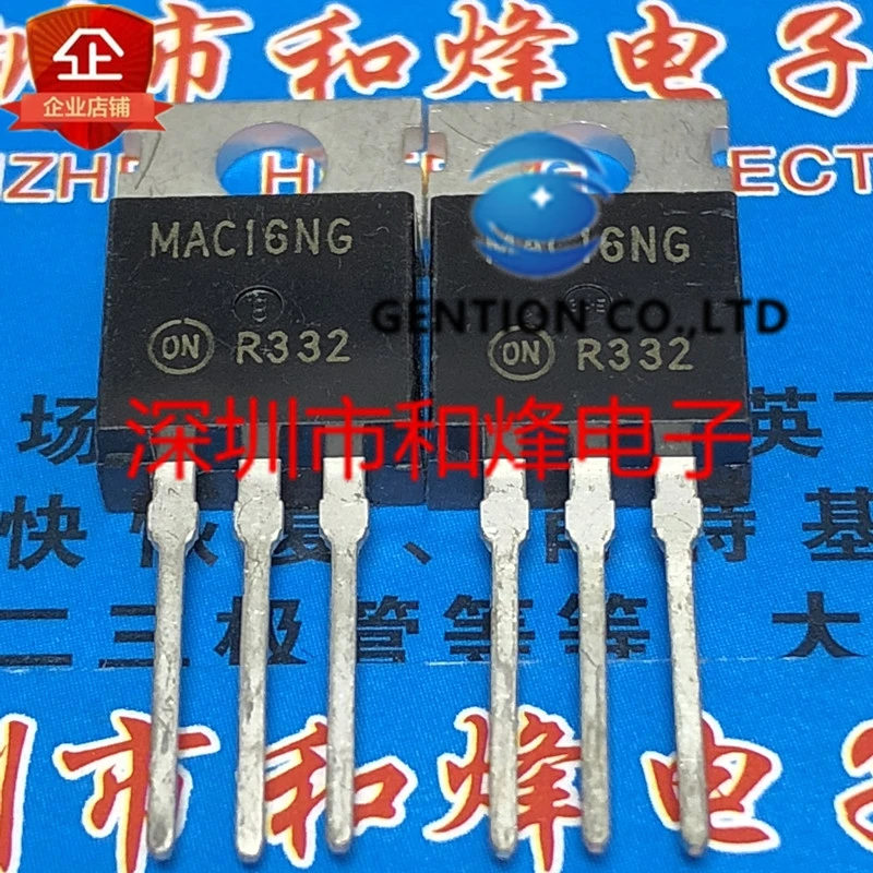 10 шт. фотовспышка MAC16NG TO-220 800 в 16 А 100% новая и оригинальная | Компьютеры офис