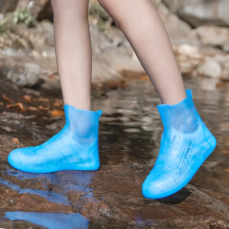 TPE Thicken Women's High Rain Boots 