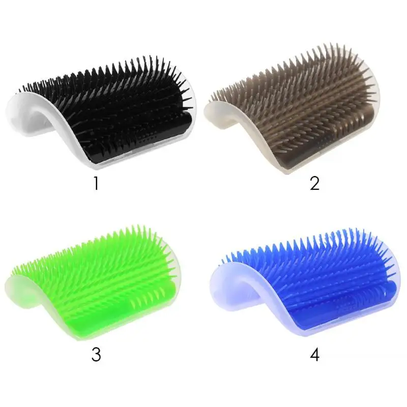 

Pet Comb Removable Cat Corner Groomer Scratching Rubbing Brush Pet Hair Removal Massage Trimming Grooming Cleaning Supplies