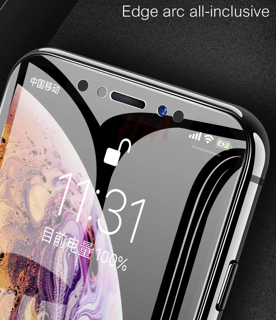 2 шт. Защитная пленка для экрана для iPhone 6 6s 7 8 Plus X Гидрогелевая пленка для iPhone XR XS 11 Pro Max мягкая защитная пленка не стекло
