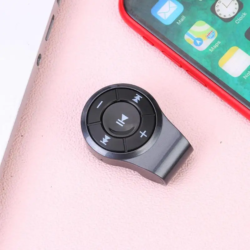 3,5 мм Bluetooth 4,1 клип-музыкальный ресивер с разъемом подачи внешнего сигнала Aux адаптер автомобильного комплекта громкой связи 120 мА/ч, Перезаряжаемые литий-полимерные батареи