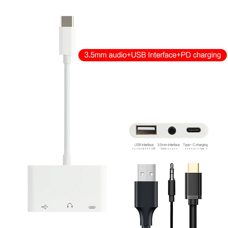 Usb C Headphone Ipad Pro Usb 3.5mm Adapter Ipad Pro - C 3.5mm 11 12.9 2023 - Aliexpress