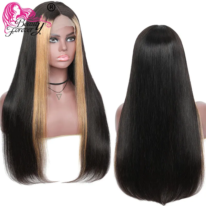 Beauty forever, 13*4, парики на кружеве, предварительно выщипанные бразильские прямые волосы Remy, парики 8-24 дюймов, плотность 150% 180