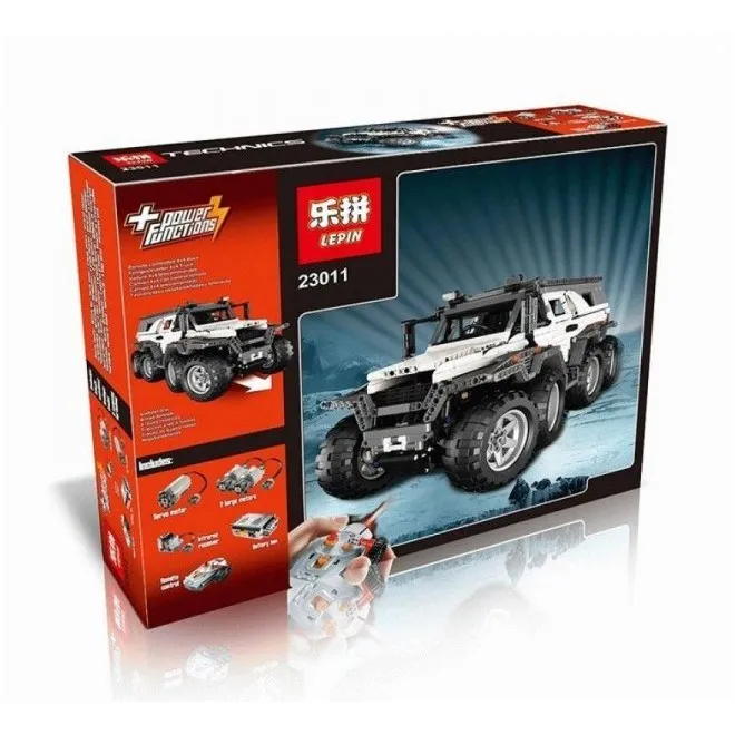 Конструктор lepinblocks 23011 Вездеход Шаман 8x8 Technic совместим с Лего 5360 LN